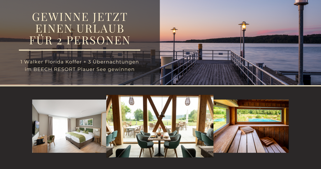Gewinnspiel in Kooperation mit dem Beech Resort Plauer See