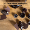 DIY-Fledermäuse aus Zapfen – Kreativer Herbstbastelspaß