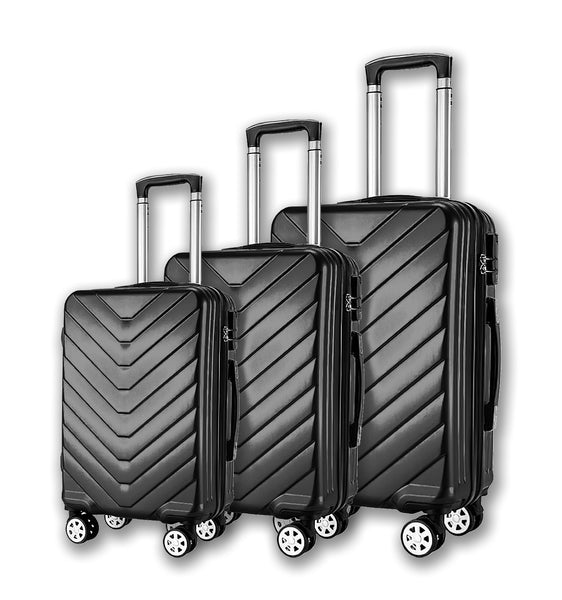 Reisekoffer Set 3-teilig Black – Schneiders Vienna GmbH