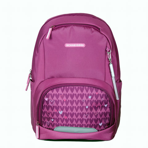 Ergojet Mädchen Schultasche Purple Hearts