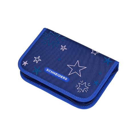 Raffiniert designierte Mädchenschultasche „Shooting Star“ von Schneiders, Modell Ergolite, mit ergonomischem Design, gepolsterten Trägern und mehreren Fächern für optimale Organisation.