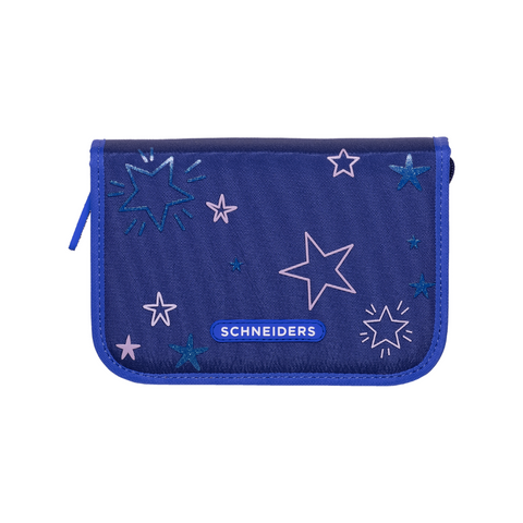 Raffiniert designierte Mädchenschultasche „Shooting Star“ von Schneiders, Modell Ergolite, mit ergonomischem Design, gepolsterten Trägern und mehreren Fächern für optimale Organisation.