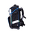 Blaue/schwarze Jungenschultasche „Space Quest“ von Schneiders, Modell Ergolite, mit ergonomischem Design, gepolsterten Trägern und mehreren Fächern für optimale Organisation.