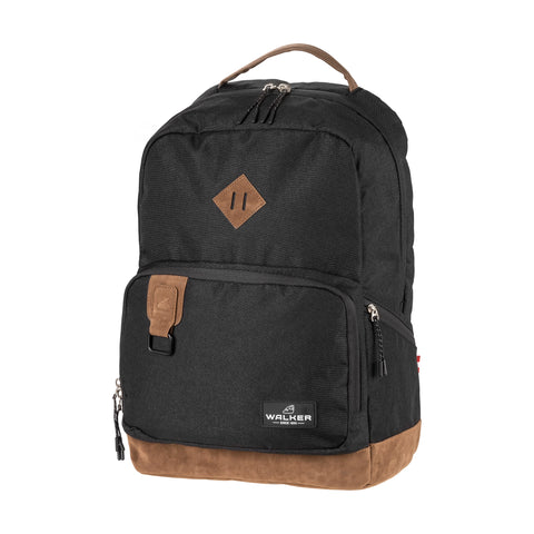 Alpha Rucksack Black von Walker. Toller Rucksack für Freizeit, Arbeit und Uni!