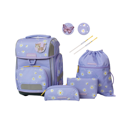 Anna Maria Damm x Schneiders Schultasche Daisy. Ergonomie von Schneiders. Ergonomische Mädchen Schultasche kaufen. Lässige Schulranzen Mädchen online bestellen.