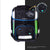 Blaue/schwarze Jungenschultasche „Space Quest“ von Schneiders, Modell Ergolite, mit ergonomischem Design, gepolsterten Trägern und mehreren Fächern für optimale Organisation.