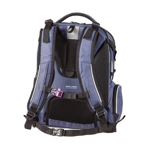 School backpack Campus Evo Blue Ivy Pink
