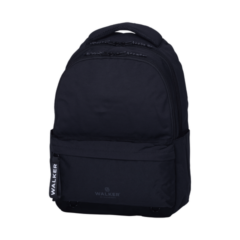 Alpha Rucksack All Black von Walker. Toller Rucksack für Freizeit, Arbeit und Uni!