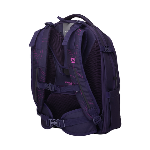 Campus Neo Purple Frequenzy von Walker. Toller Rucksack für die Schule mit tollen Features!