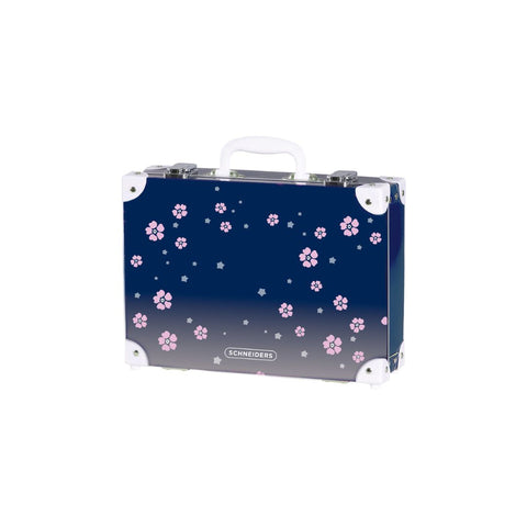 Werkkoffer Blue Bloom von Schneiders. Praktischer Werkkoffer für die Schule und Freizeit!