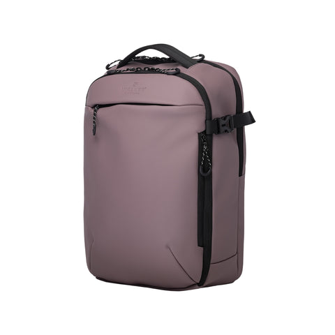 Funktionaler Rucksack Element in der Farbe Mauve von Walker. Der erweiterbare Rucksack verfügt über eine PU Beschichtung und über eine 180° Öffnung.