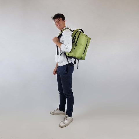 Schulrucksack Elite 2.0 in der Farbe Lime von Walker! Praktischer Rucksack für Schule und Uni!