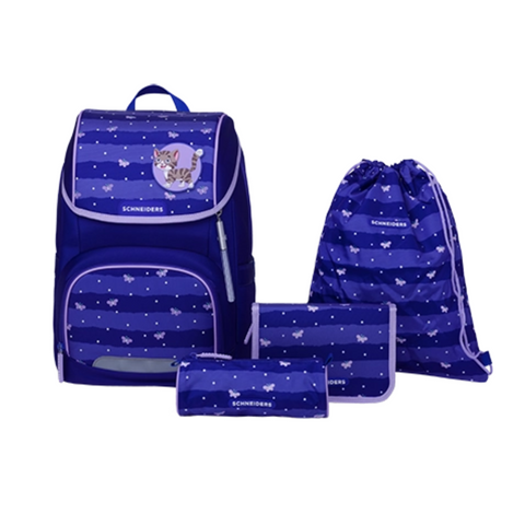 Schultasche Ergojet "Blissy Butterfly" von Schneiders. Modulare Schultasche mit abnehmbarer Klappe. Schultasche und Schulrucksack in einem! Praktische Schultasche für Volkschule und Gymnasium.