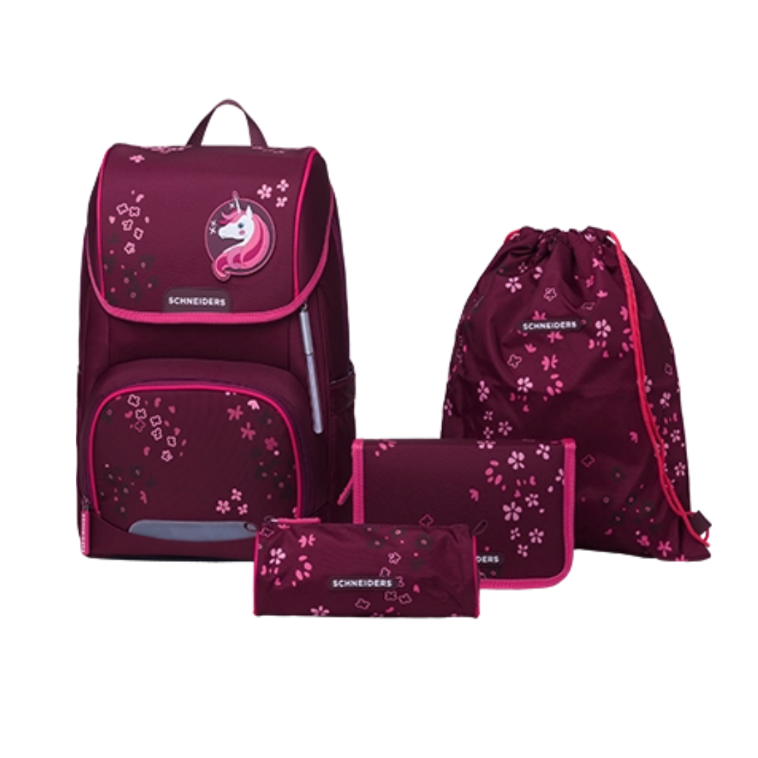 Ästhetischer Schulrucksack Für Mädchen & Jungen - Mit Fronttasche & Notebook-Fach