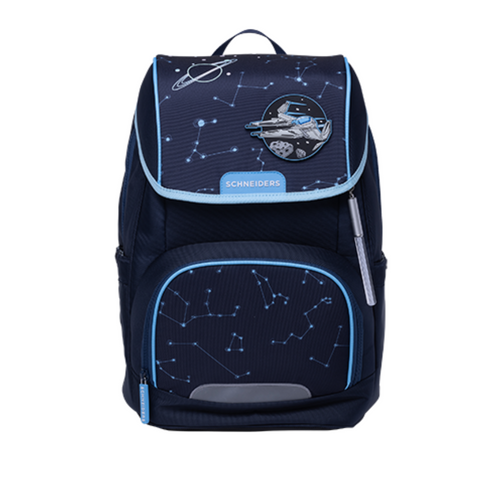 Schultasche Ergojet "Space Dream" von Schneiders. Modulare Schultasche mit abnehmbarer Klappe. Schultasche und Schulrucksack in einem! Praktische Schultasche für Volkschule und Gymnasium.