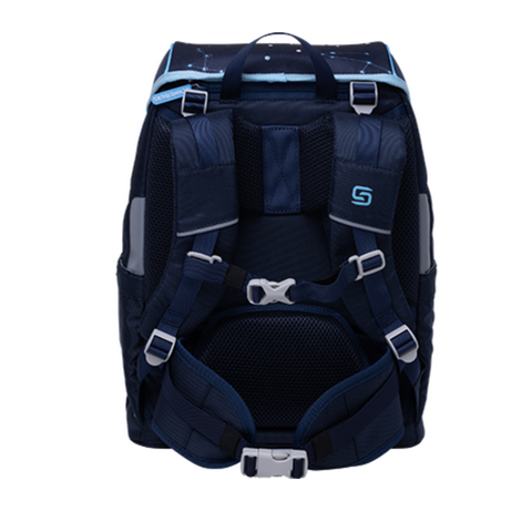 Schultasche Ergojet "Space Dream" von Schneiders. Modulare Schultasche mit abnehmbarer Klappe. Schultasche und Schulrucksack in einem! Praktische Schultasche für Volkschule und Gymnasium.