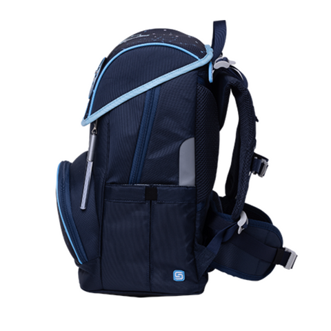 Schultasche Ergojet "Space Dream" von Schneiders. Modulare Schultasche mit abnehmbarer Klappe. Schultasche und Schulrucksack in einem! Praktische Schultasche für Volkschule und Gymnasium.