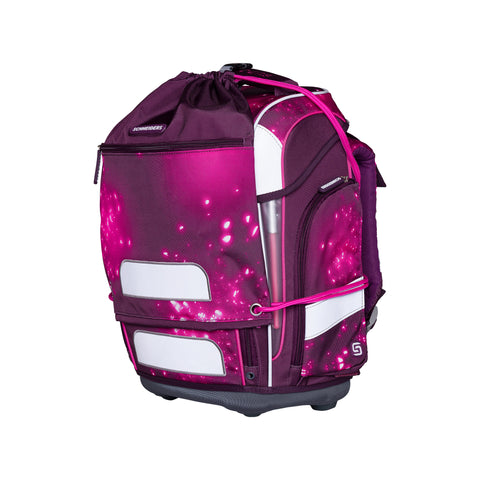 Schultasche „Berry Cosmos“ von Schneiders, Modell Ergolite, mit ergonomischem Design, gepolsterten Trägern und mehreren Fächern für optimale Organisation.