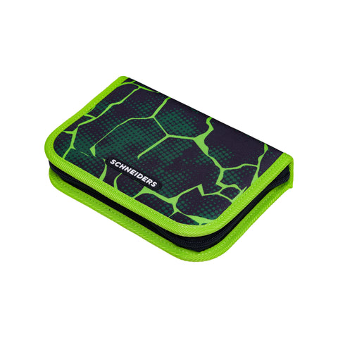 Jungenschultasche „Crash“ von Schneiders, Modell Ergolite, mit ergonomischem Design, gepolsterten Trägern und mehreren Fächern für optimale Organisation.