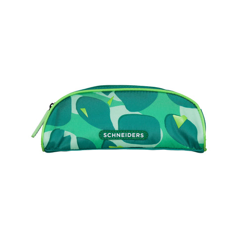 Schüttelpennal „Dino Dance“ von Schneiders, Modell Ergolite, mit ergonomischem Design, gepolsterten Trägern und mehreren Fächern für optimale Organisation.