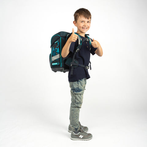 Jungen Schultasche Jungle. Ergonomie von Schneiders Ergonomische Buben Schultasche kaufen. Lässige Schulranzen Buben online bestellen