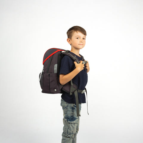 NEU! Ergoplus Jungen Schultasche Ninja Revenge