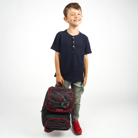 NEU! Ergoplus Jungen Schultasche Ninja Revenge