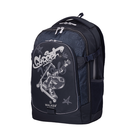 Fame Rucksack Super Skate von Walker. Geräumiger Rucksack perfekt für die Schule!