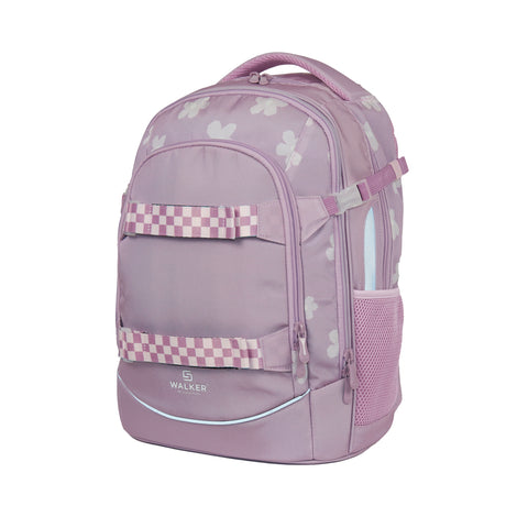 Fame Rucksack 90's Flowers pink von Walker. Geräumiger Rucksack perfekt für die Schule!