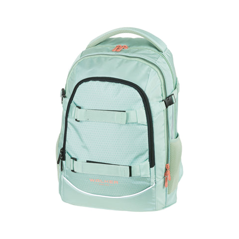 Fame Rucksack Uni Mint von Walker. Geräumiger Rucksack perfekt für die Schule!