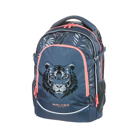 Fame Rucksack Tigress von Walker. Geräumiger Rucksack perfekt für die Schule!