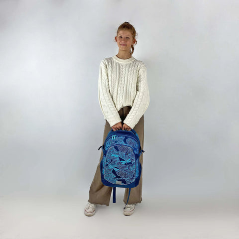 Girls school backpack Fame 2.0 Glow in the Dark