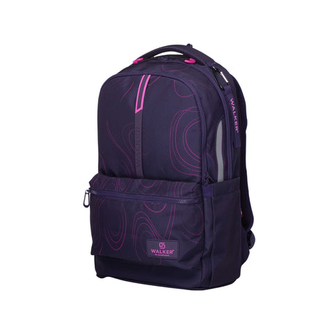 Campus Rey Purple Frequenzy von Walker. Toller Rucksack für die Schule mit tollen Features!