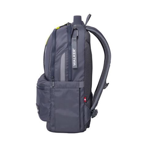 Wizzard Rey Steel Grey von Walker. Toller Rucksack für die Schule mit tollen Features!