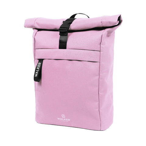 Roll Top Rucksack Blush von Walker. Toller Rucksack für Freizeit, Arbeit und Uni!