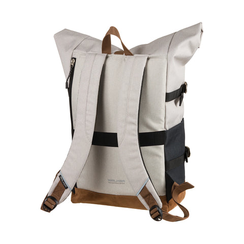 Roll up two Light Grey & Anthracite von Walker.  Praktischer Alltagsrucksack online bestellen!
