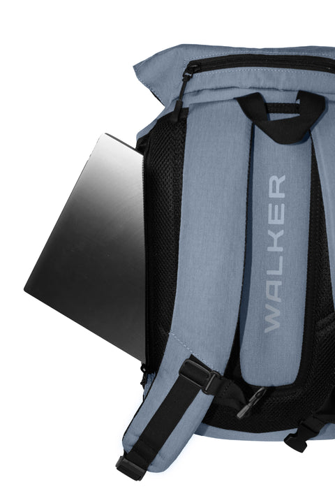 Freizeitrucksack Sol in der Farbe Grey von Walker. Geräumiger Rucksack für jeden Tag! 