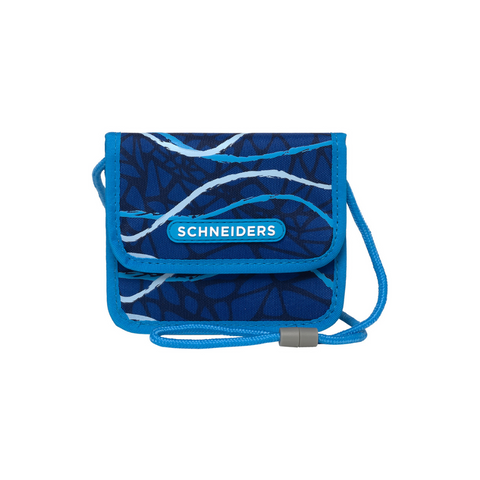 Kids Wallets Blue Vibes von Schneiders. Tolle Geldbörse mit Sicherheitsverschluss.