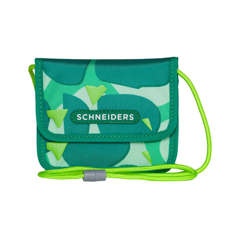 Kids Wallet Dino Dance von Schneiders. Tolle Geldbörse mit Sicherheitsverschluss.