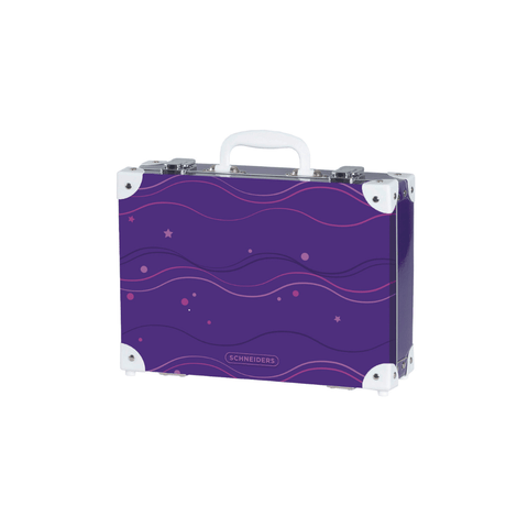 Girls handmade suitcase Purple Dream