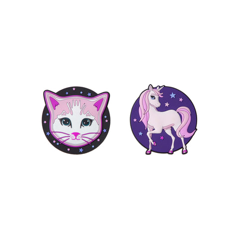 Mädchen Patches Unicorn und Cat