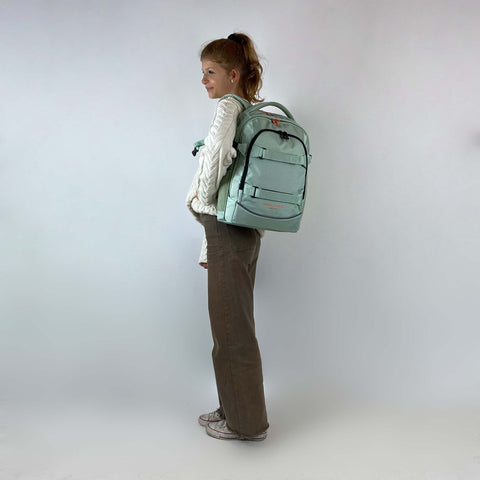 Girls school backpack Fame 2.0 Uni Mint