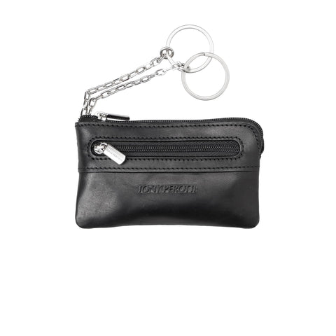 Vegetale zippered key bag by Tony Perotti