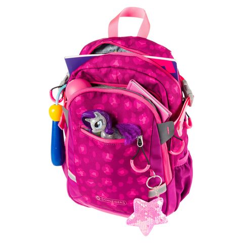 Der Berry Bubble Kids Backpack hat genug Volumen und Platz für Jausenbox, Trinkflasche und Spielsachen.